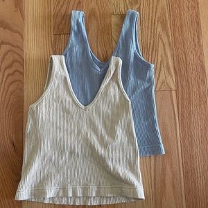 Love Tree | Bundle of 2 Ribbed Cami Tank Tops | Size Medium | Tops